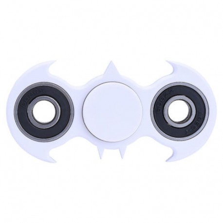 Toupie Hand Spinner Batman blanc