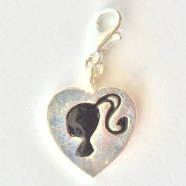 Coeur Fille pendentif Creastic Bracelet