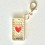 Phone Heart Charm Creastic Bracelet