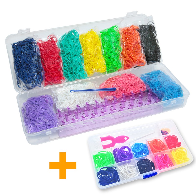 KIT DE LUXE Loom Violet - Creastic Bracelet - Creastic Bracelet -  Elastiques - Kit loom