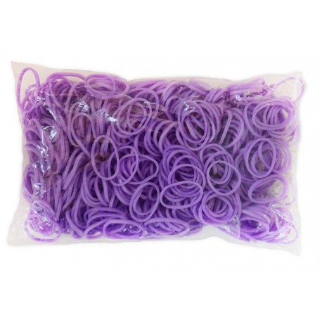 600 élastiques VIOLET - Recharge loom