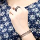 Bague et bracelet noir Chokers