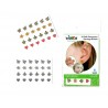 24 Mini Tattoos Papillons-Fleurs-Tortues-coeur