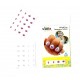 24 Mini Tattoos Papillon et Glace