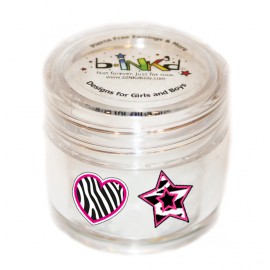 Mini jar 24 Tattoos - Zebra