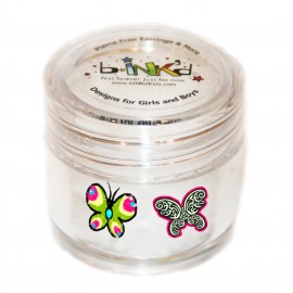 Mini jar 24 Tattoos - Phosphorescent Butterflies