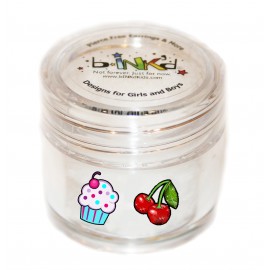 Mini jar 24 Tattoos - Cherries et CupCake