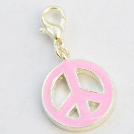 Peace & Love Rose pendentif Creastic Bracelet