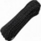 Paracord 550 black - reflective line