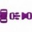 Boucle rapide paracorde 10mm plastique Violet