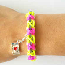 Rainbow Loom bracelet