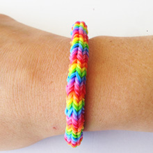 Rainbow Loom bracelet