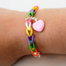 Rainbow Loom bracelet