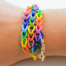 Rainbow Loom bracelet