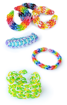 Bracelet élastique, 32grids Loom Bands Kit de fabrication de